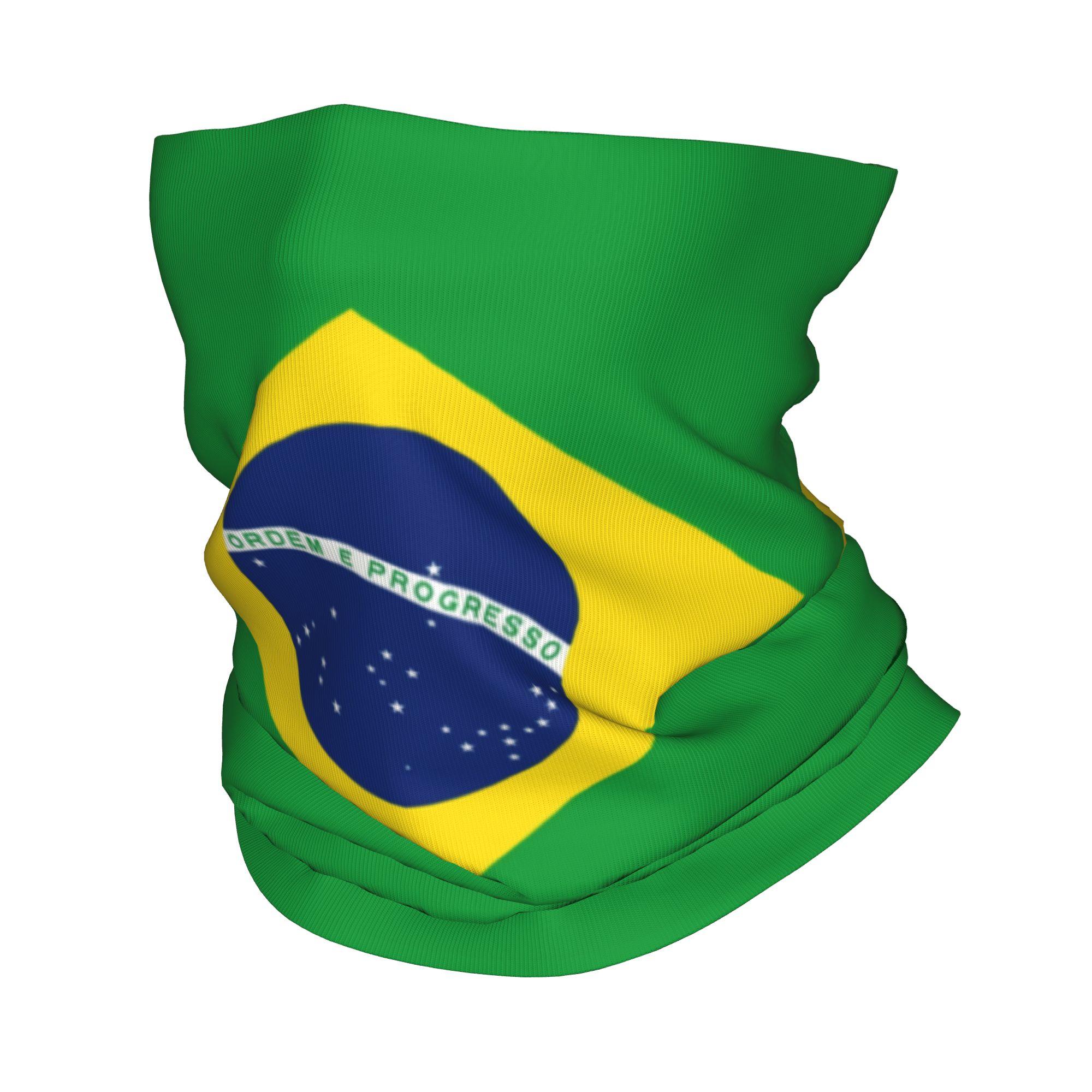 Custom Brazil Flag Bandana Nec - Neck Gaiter Face Cover 评论和价格
