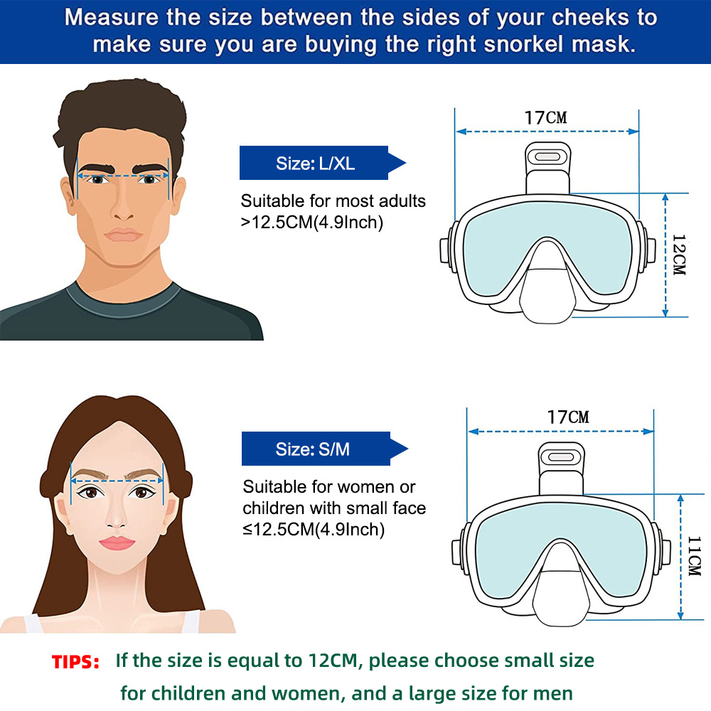 Diving Masks Foldable Anti-Fog - Anti Pollution Mask 评论和价格