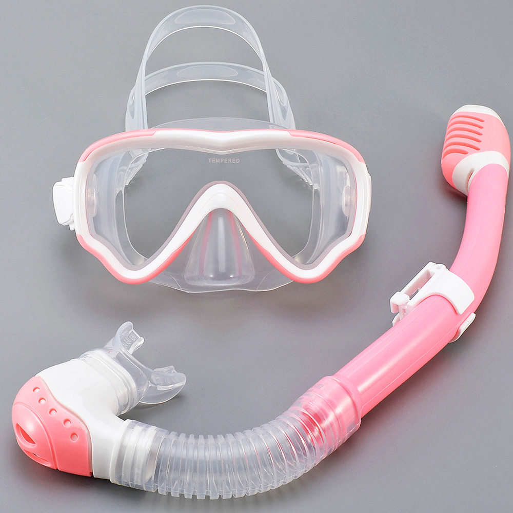 Kids Diving Mask Snorkel Set S - Anti Pollution Mask 评论和价格