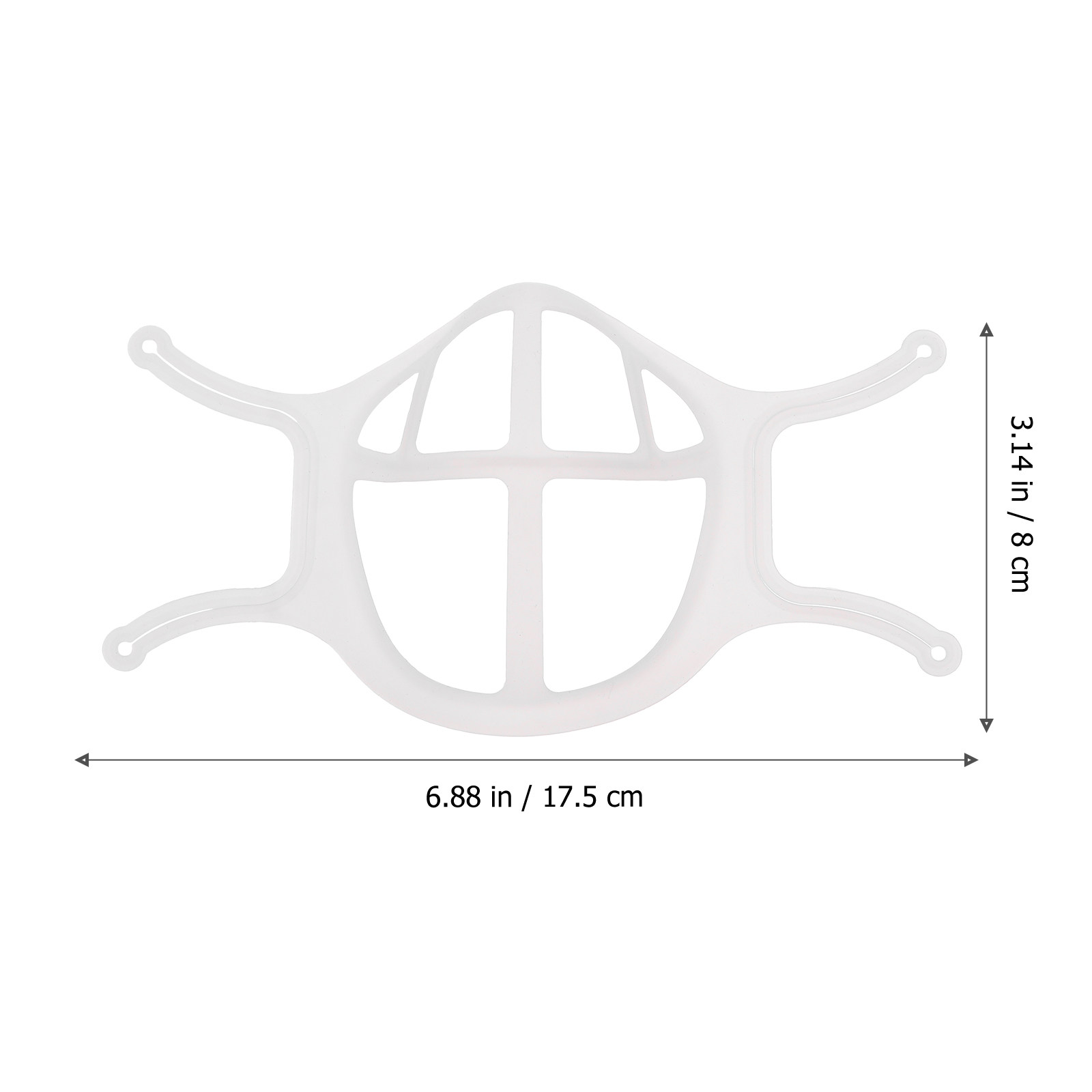 5Pcs Silicone Mask Brackets 3D - Silicone Mask Bracket 评论和价格