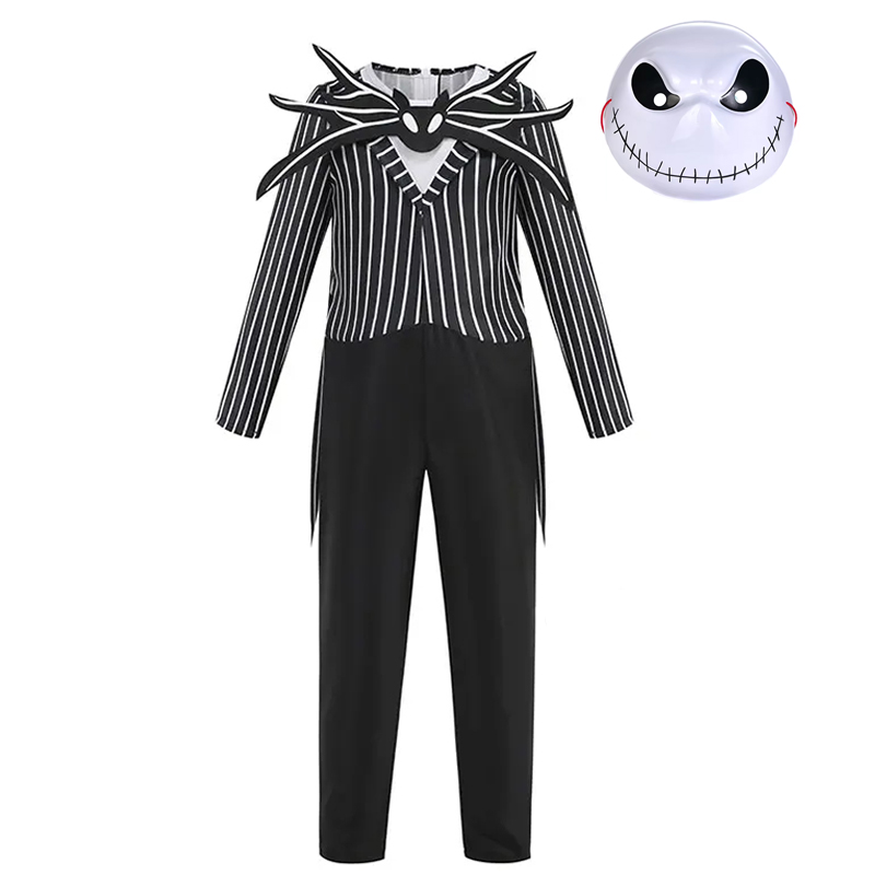 Halloween Boys Pumpkin King Sk - Black Face Mask Pack 评论和价格