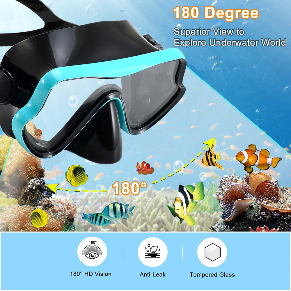 Diving Mask Swimming Goggles S - Anti Pollution Mask 评论和价格