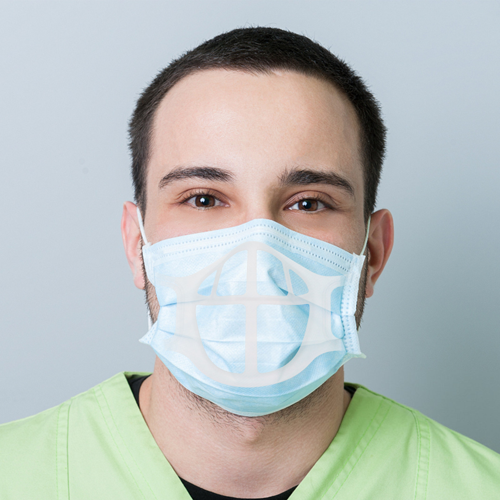 5Pcs Mask Bracket Silicone 3D  - Silicone Mask Bracket 评论和价格