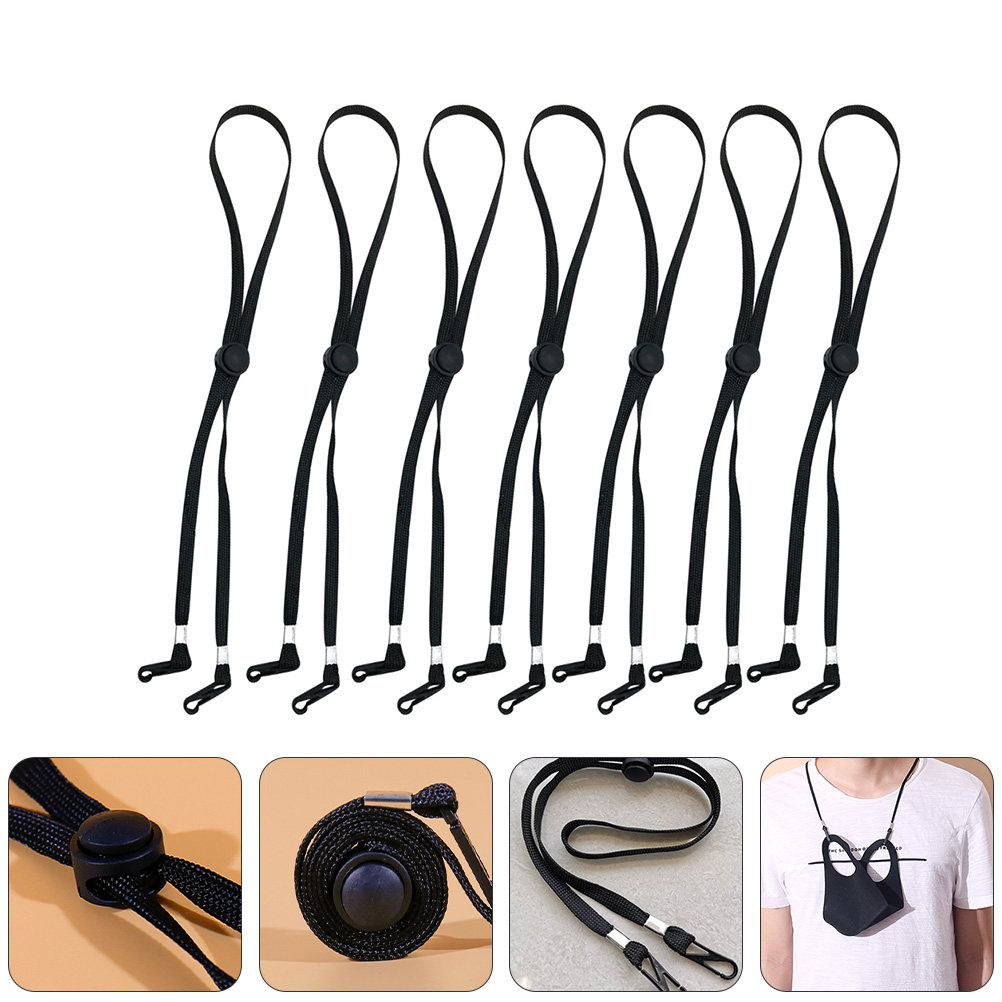 12Pcs Anti-Fall Face Mask Lany - Mask Ear Saver Strap 评论和价格
