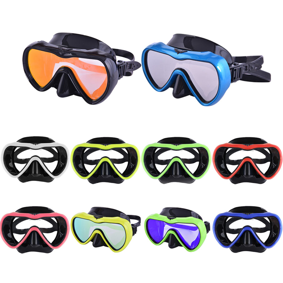 Silicone Scuba Dive Mask Big V - Anti Pollution Mask 评论和价格